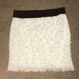 White skirt